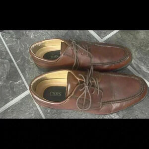 Chaps Brown Oxford Dress Shoes 11M